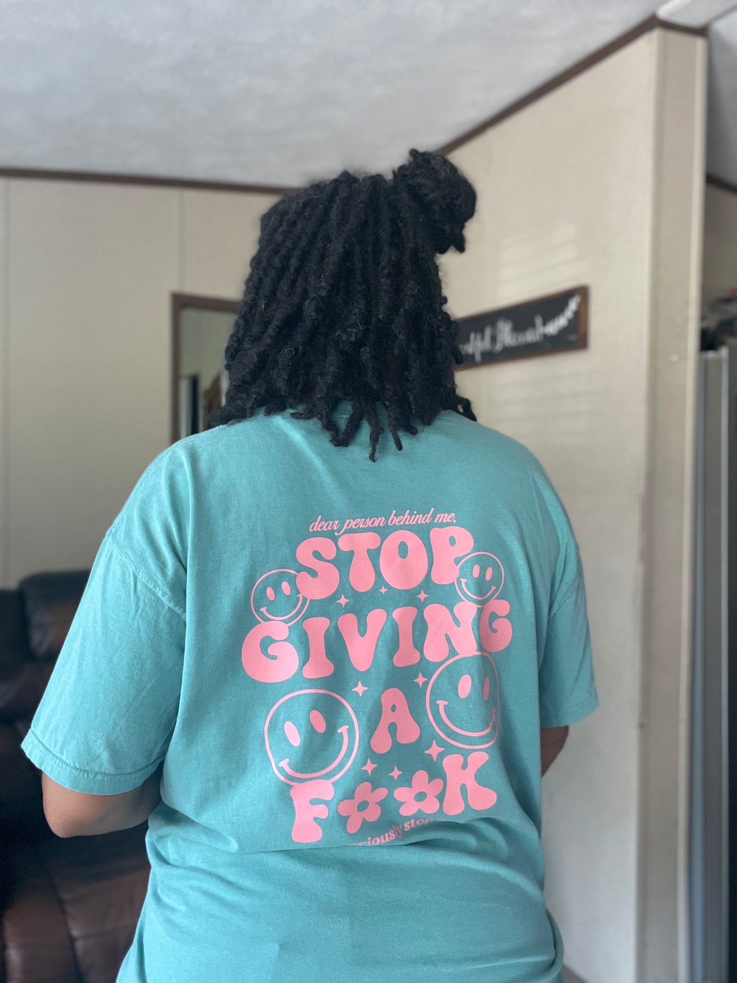 Stop Caring Graphic Tee