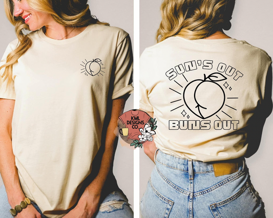 Buns Out Graphic Tee