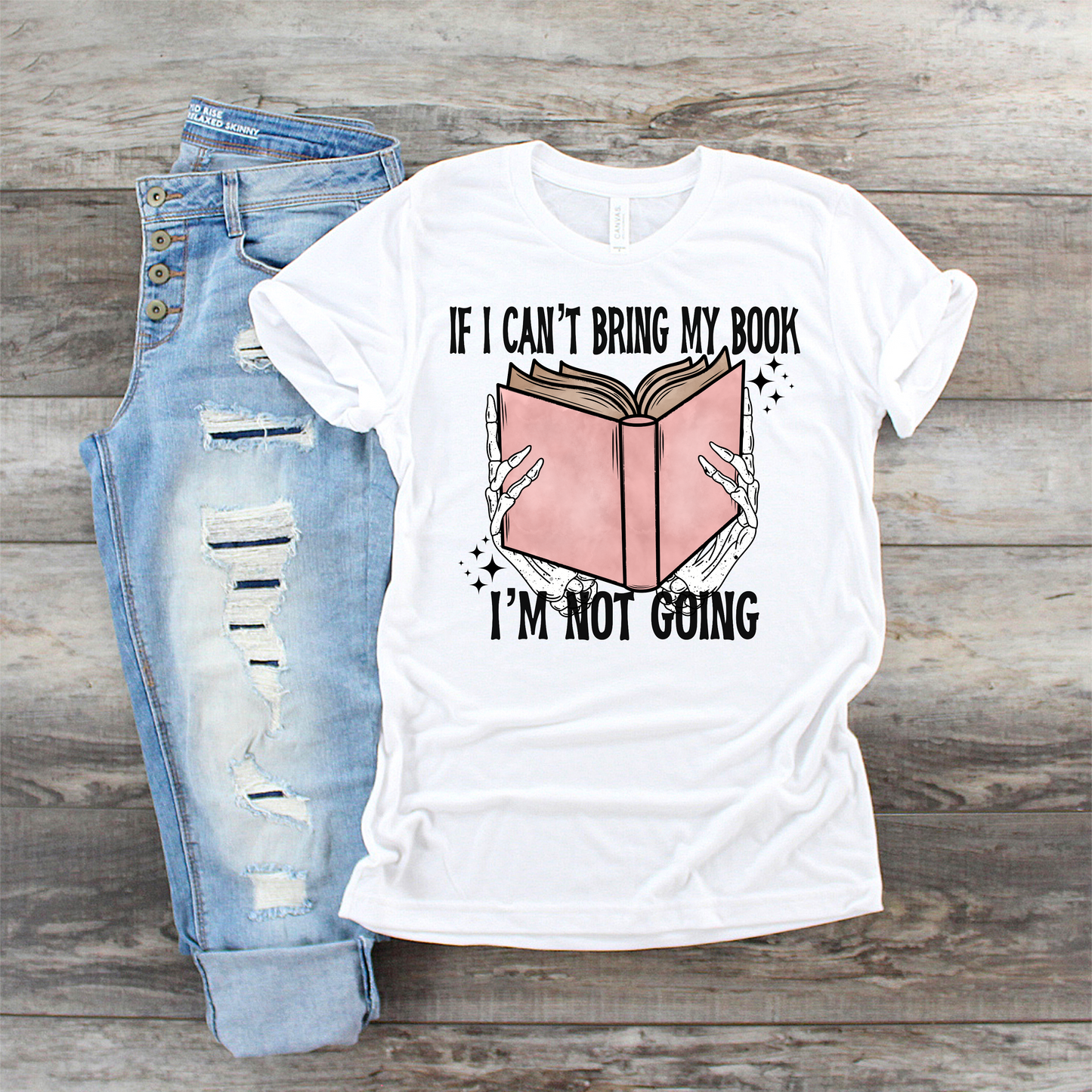 Bring my book graphic tee